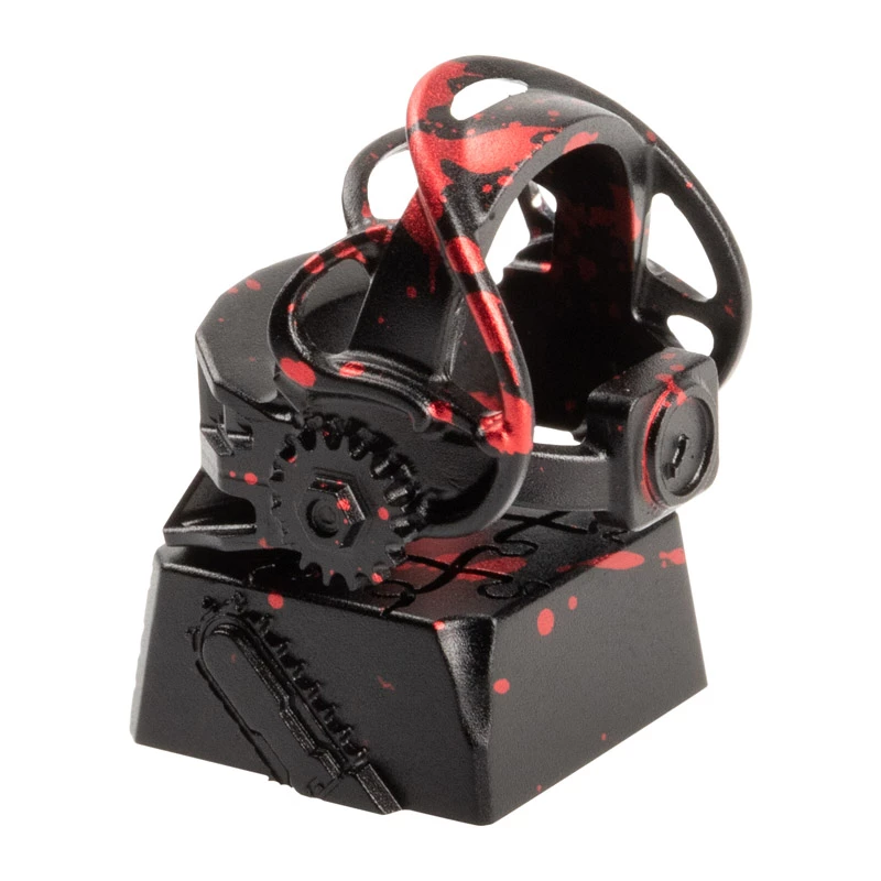 ZOMOPLUS Aluminium Keycap beflecktes Folterwerkzeug - black/Red