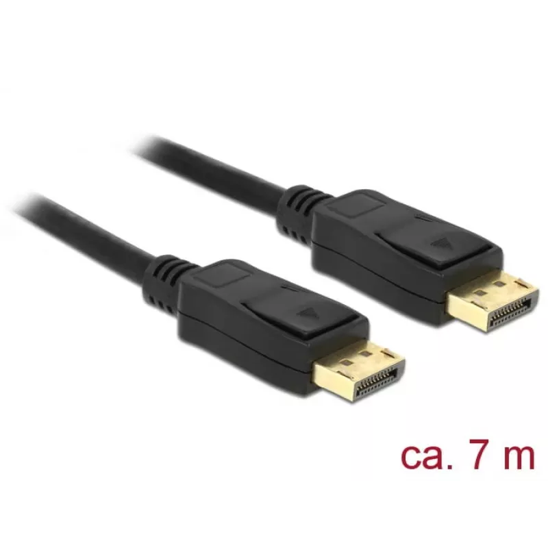 DisplayPort cable DeLOCK 84860 7 m Black