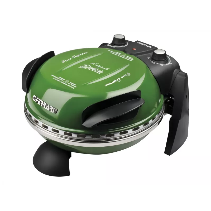 Delizia Pizzaofen G1000603 (Green, 1.200 Watt, for Pizza Ø 31cm)