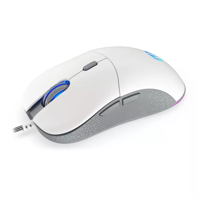 ENDORFY GEM Plus Onyx White mouse Gaming Right-hand USB Type-C Optical 19000 DPI