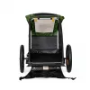 Pet Carrier BURLEY Tail Wagon BU-947108 — soft-sided dog carrier, Black/Green