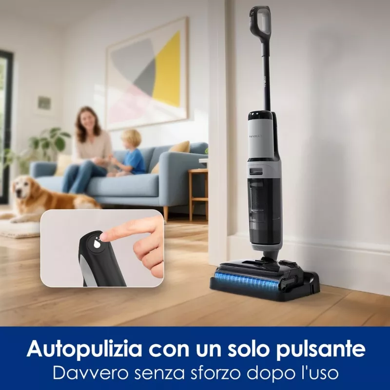 Cordless Floor Cleaner Tineco Floor One i5 Stretch Plus – lightweight, wet & dry upright floor washer
