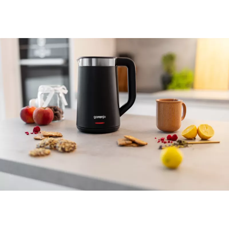 Gorenje K17TRDW electric kettle 1.7 L 2200 W Black