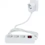 Power Extension REV 0012392114 2m 4 AC Outlets Indoor White