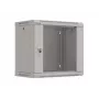 Lanberg WF03-5309-10S 9U Wall-Mount Rack Cabinet 19 inch 540x350 mm Grey Tempered Glass Door Flat-Pack