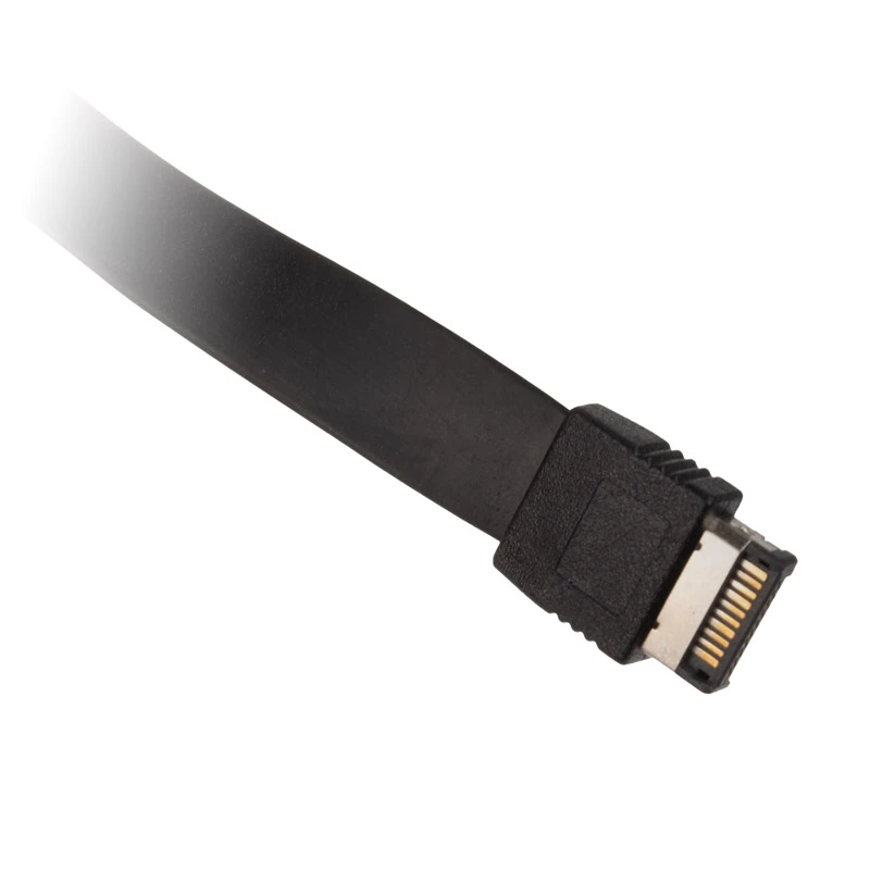 Akasa Low Profile PCI Bracket Adapter USB 3.1 Type C - black - Adapter - Digital/Data