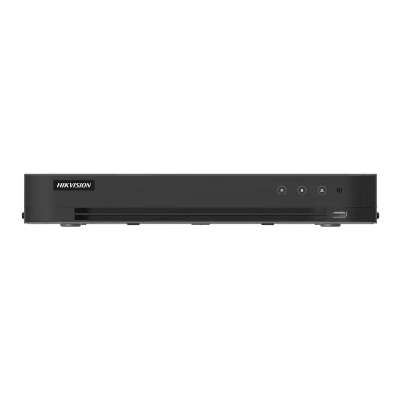 DVR Hikvision Pro Series 8-channel 5 MP 1U H.265 AcuSense, 8 inputs, Gigabit Ethernet, 12 TB HDD, 12 V, 24 W