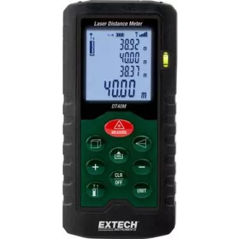 Extech DT40M Laser Distance Meter Measuring Range (max.) 40 m (DT40M)