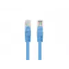 Network patch cable LANBERG Cat6 U/UTP 0.25 m RJ-45 to RJ-45 blue