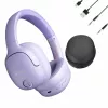 Headphones MANTA HDP1001PU Rytmo Elegance Purple over-ear wired, model HDP1001PU