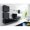 Cama TV Stand VIGO '180' 30/180/40 black/black gloss
