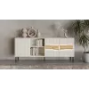 Cama INSERTO 3D1W chest of drawers 190x40x80 cashmere + LED
