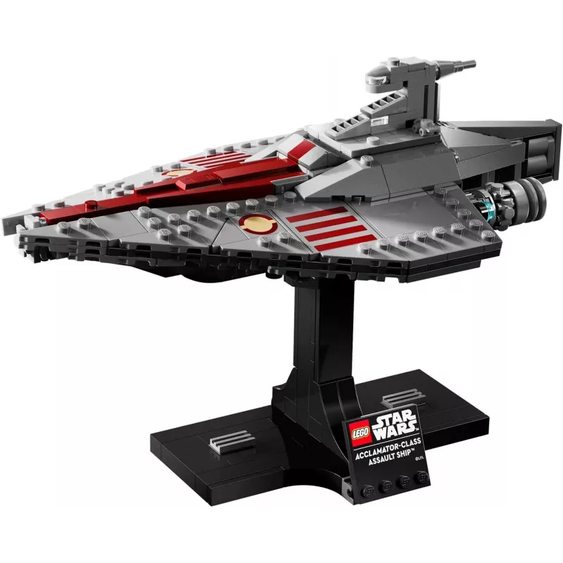 LEGO Star Wars Acclamator-class Assault Ship set 75404 — building kit, 450 pieces, display model 130×150×230 mm