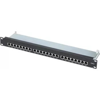 Patch Panel Renkforce 24-Port CAT6, 1U (1 HE) for Structured Cabling