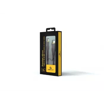 Lightning cable GEMBIRD CC-USB2S-CM8PM-1.5M-BK, 1.5 m