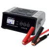 Battery charger QOLTEC 52514 — 12V/24V, 25A, for AGM/GEL/SLA batteries with LCD display