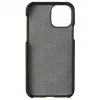 Phone case Krusell Birka for Apple iPhone 11 Pro, dark brown leather-style cover