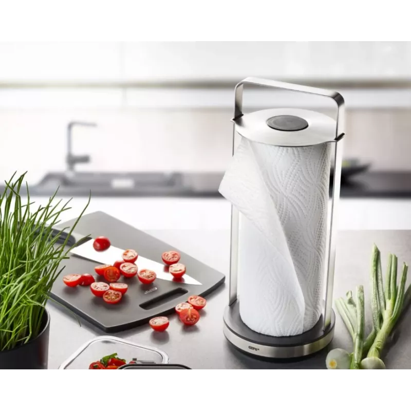 Paper Towel Holder GEFU SMARTLINE G-15702 – countertop mount, stainless steel accents