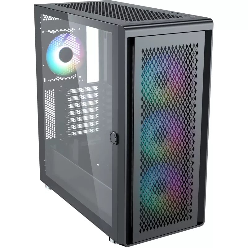 PC case Silentware Air 100 Black — mid-tower ATX-compatible chassis, black finish