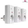 MCE153 remote controlled power sockets 3pcs. - programmable + remote control battery