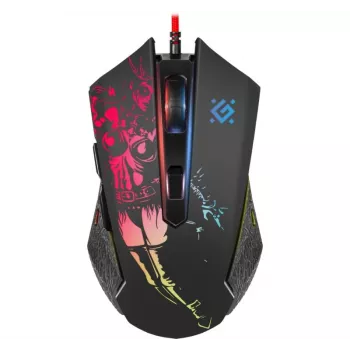 Gaming, optic, wired mouse DEFENDER GM-933 SIN'SISTER 7200dpi 6P RGB