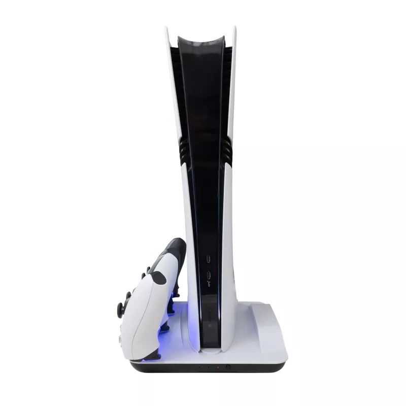 Cooling pad White Shark Guard-2 for PS5 with integrated charging dock (model PS5-05102V2)