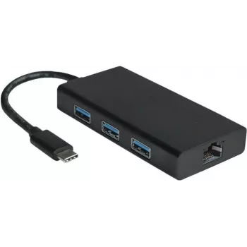 USB 3.2 Gen 2 Hub VALUE 12.99.1109 Type-C Black