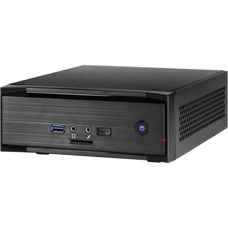 Inter-Tech MW-01 II Enclosure Mini-ITX, USB 3.0 (Type A+C) black, Cardreader (88881244)