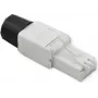 ROLINE field-terminable RJ-45 Plug Cat.6A (Class EA), UTP, White (21.17.0324)