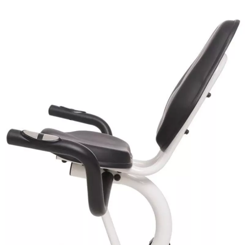 Horizontal magnetic bicycle white and green HMS R9259