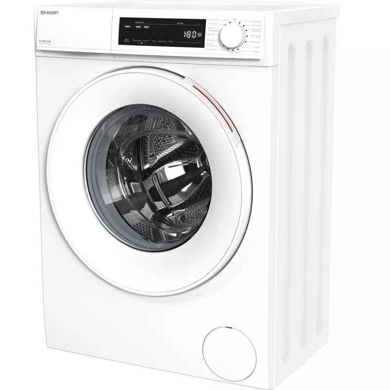 Sharp ES-NFW612CWB-DE washing machine Front-load 6 kg 1200 RPM White