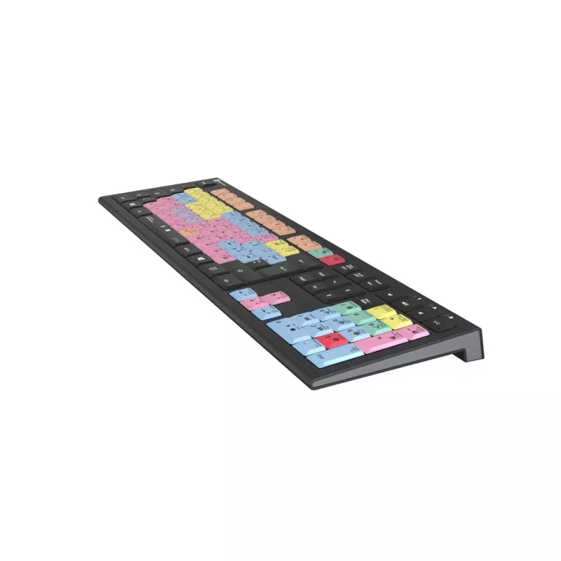 Logickeyboard ASTRA 2 USB AZERTY English Black Full-size Keyboard