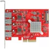 Delock PCI Express x4 Card to 4 x external SuperSpeed USB 10 Gbps (USB 3,2 Gen 2) USB Type-A female - USB-Adapter - PCIe 3.0 x4 - USB 3,2 Gen 2 x 4 (90481)