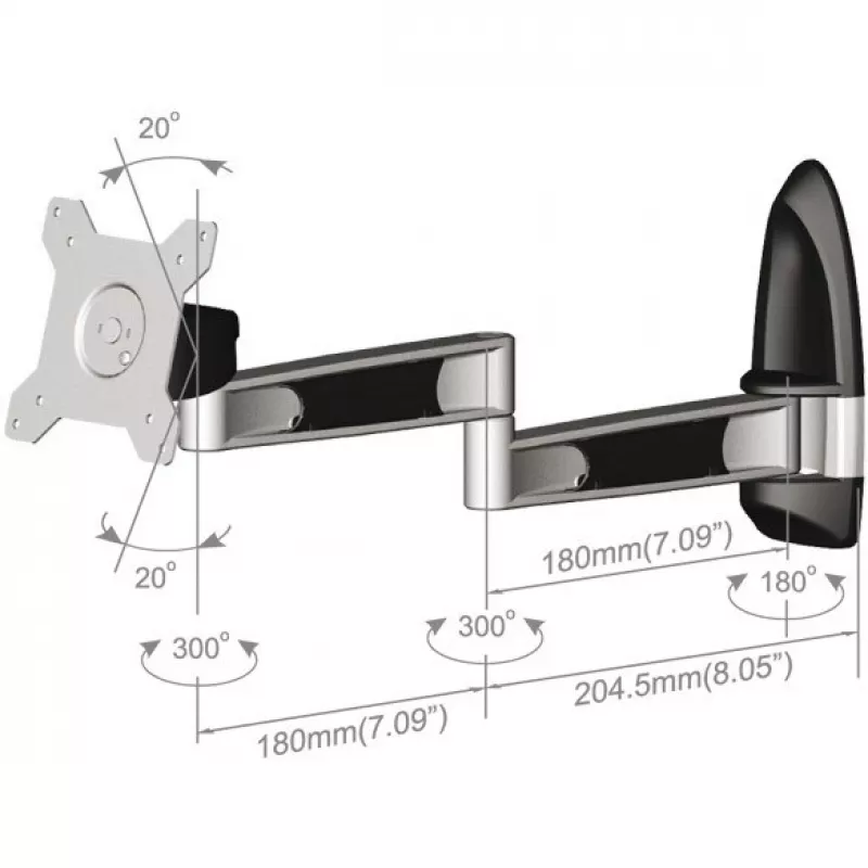 Tronje AR210 Weight Capacity 12 kg