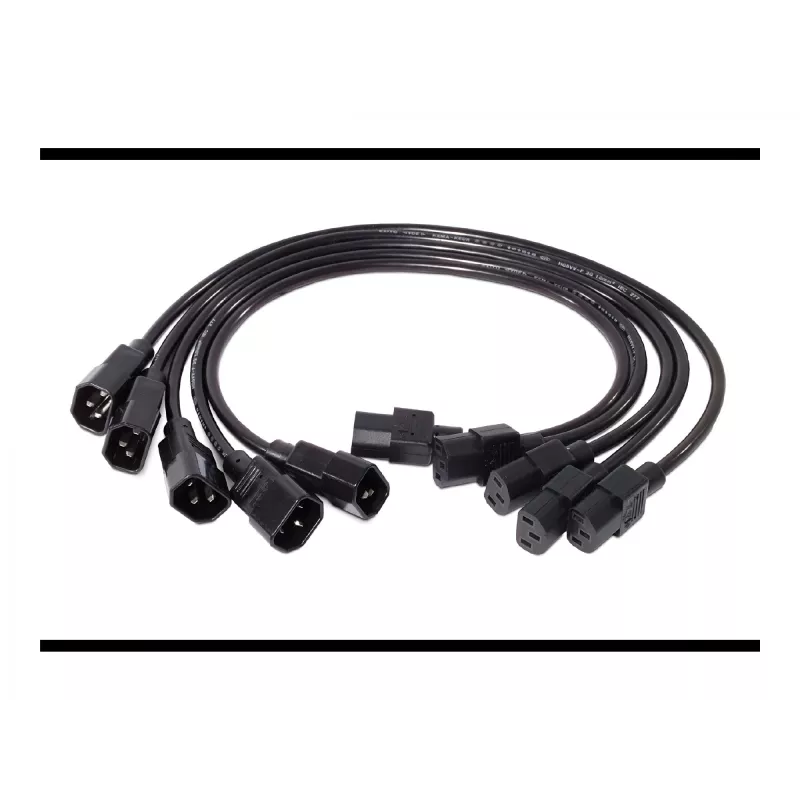 APC Power Cord Kit (5 ea), C13 to C14, 0.6m