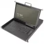 KVM Console Digitus 17 inch HD LCD 8-Port VGA German Keyboard