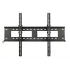Wall TV bracket ART AR-88XL for 37–100 inch TVs, tiltable 0 to -5°, load 80 kg, VESA up to 800×600, black