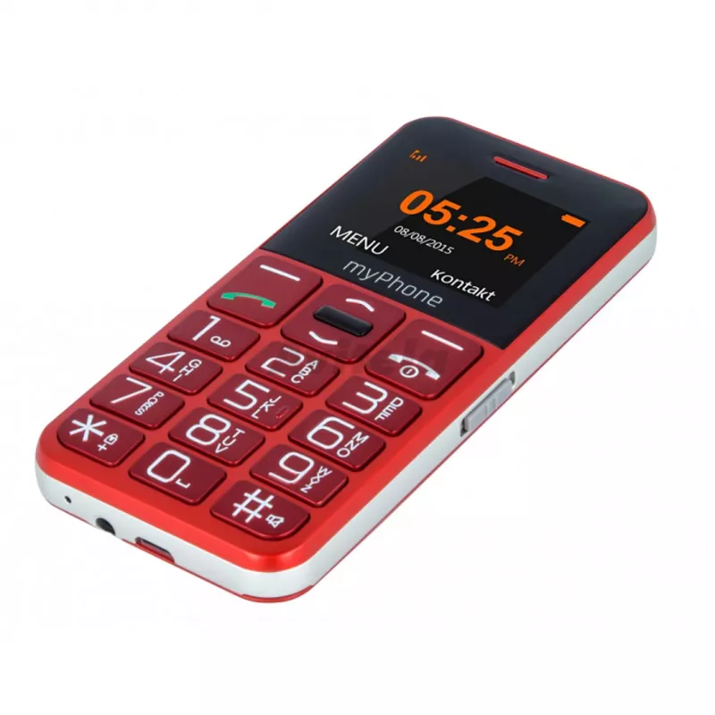 myPhone Halo Easy 4.32 cm (1.7) 70 g Grey, Red Entry-level phone