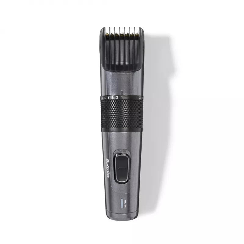 Hair trimmer BABYLISS E976E — cordless rechargeable, 26 length steps, 0.5 mm–25 mm, 40 mm blade, titanium/stainless steel blades, 60 min runtime