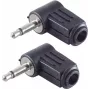 shiverpeaks BS51100-W2 wire connector 3.5 mm Black Male 2 pcs