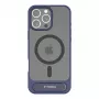 Phone case Torras Pstand Series for iPhone 16 Pro — Blue slim lightweight protective cover