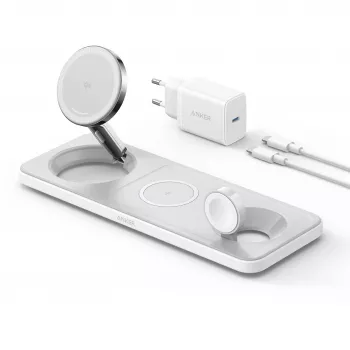 Anker MagGo Universal White USB Wireless Charging Fast Charging Indoor