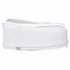 Raised toilet seat accessory ActionMed NT15AM — extension, 15 cm height, polypropylene, lockable, max load 180 kg, internal 210×268 mm, width 360 mm