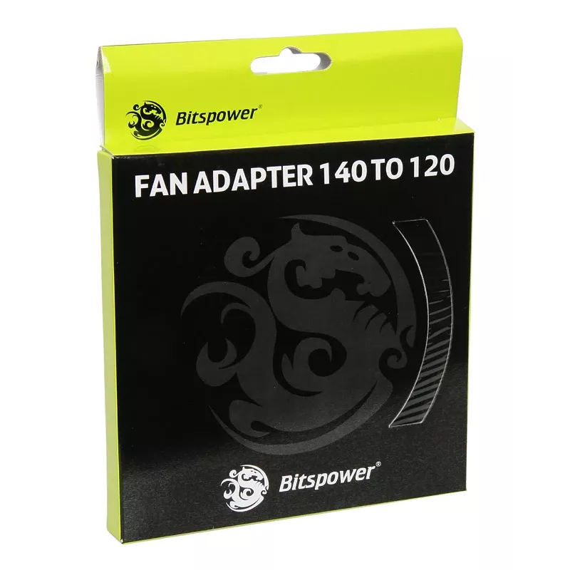 Mounting kit BitsPower BP-FA140120-BK for 140 mm fans, black