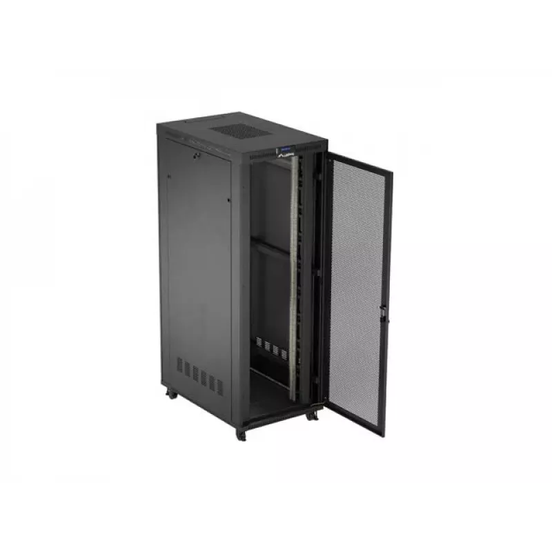Rack cabinet LANBERG FF01-8247-23BL 47U freestanding rack, 2343×800×1200 mm, IP20, 165 kg, 1200 kg load