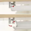 Maclean under-desk cable/extension organizer, max. load 5kg, white, MC-106 W