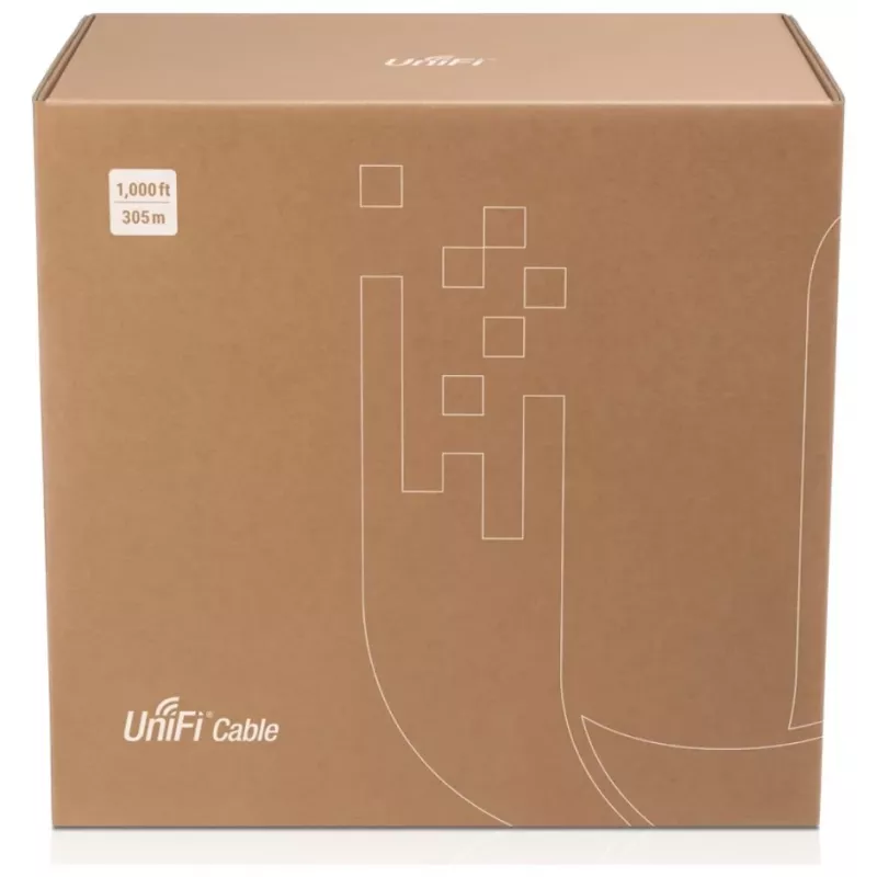 Networking Cable Ubiquiti U-Cable-C6-CMP U/UTP Cat6 305m White