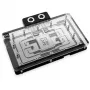 Backplate Alphacool 10259 Aluminium Chrome Copper Black 153.3mm