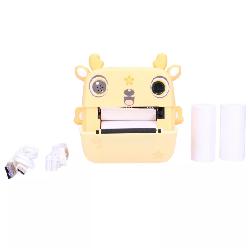 Thermal Receipt Printer Extralink EPP-006 with 3 Rolls of Yellow Thermal Paper