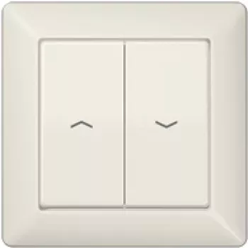 Jung AS 590-5 P Light Switch Ivory thermoset plastic (AS590-5P)